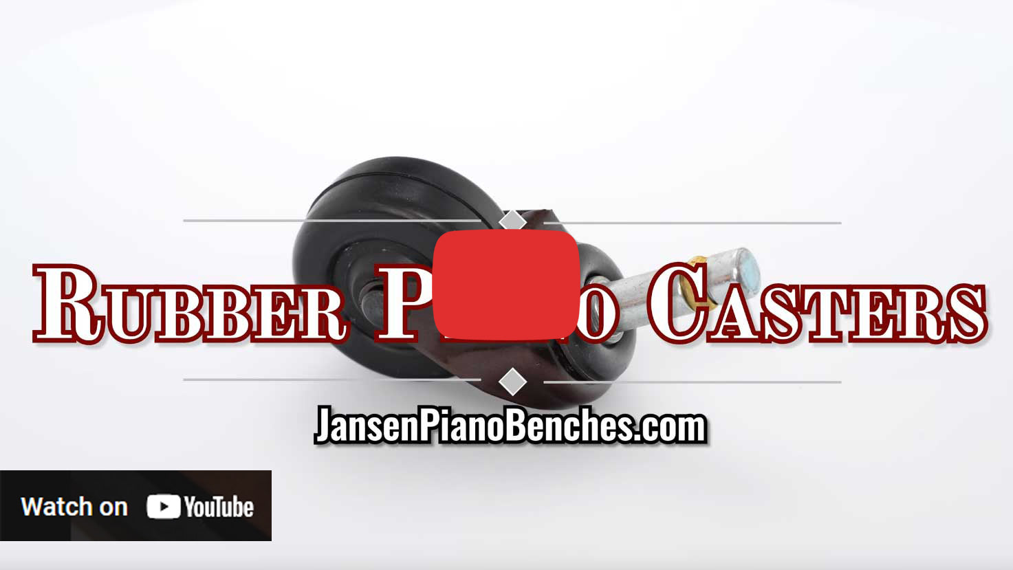 Fautless rubber piano wheel video thumbnail