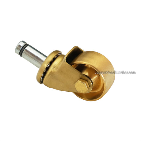 Steinway grand piano wheels brass finish casters