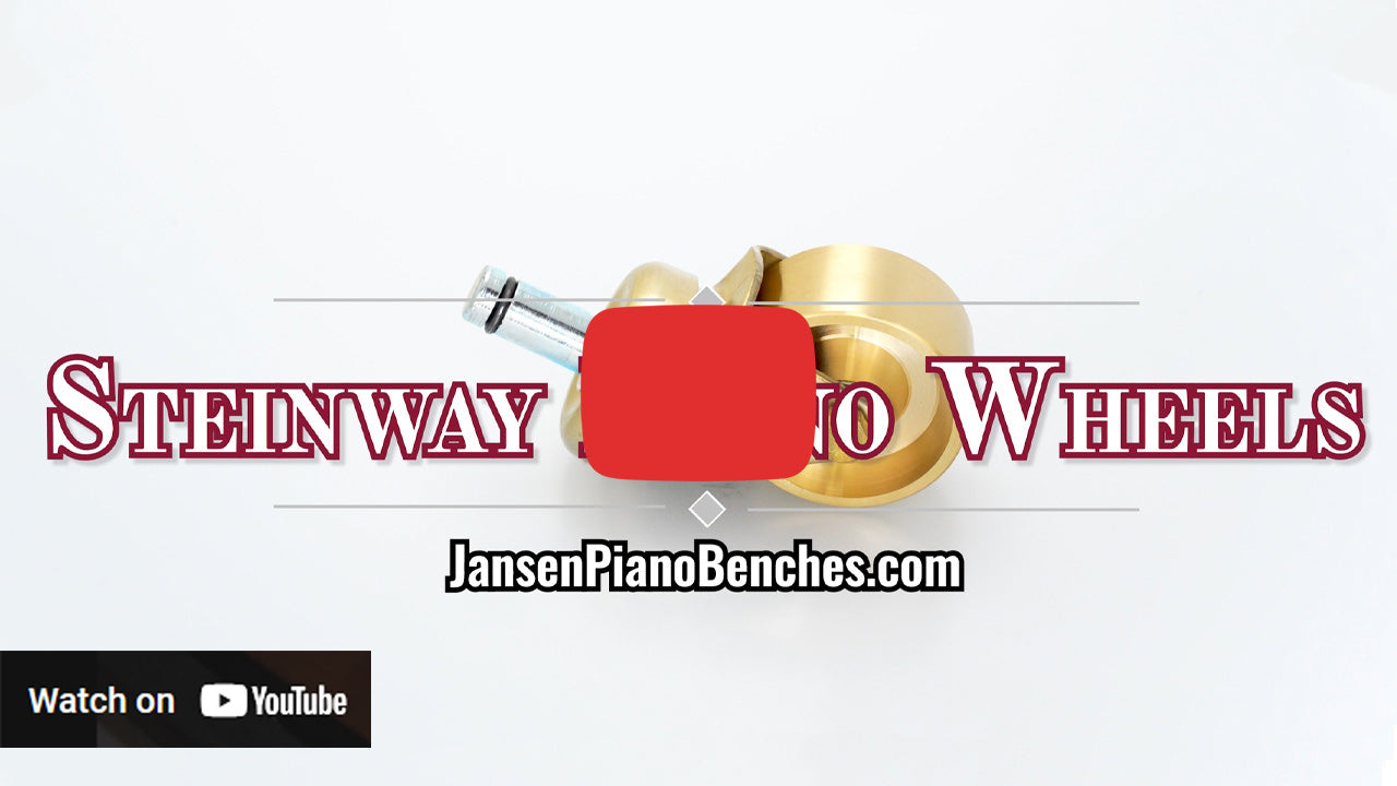 Brass Steinway Piano Wheel Video Thumbnail