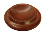 walnut upright piano caster cup 