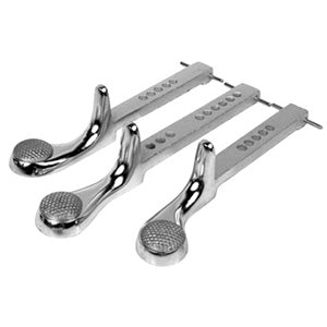 cast iron upright piano pedals with brass plating model 1575