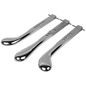 nickel upright piano pedals model 1578