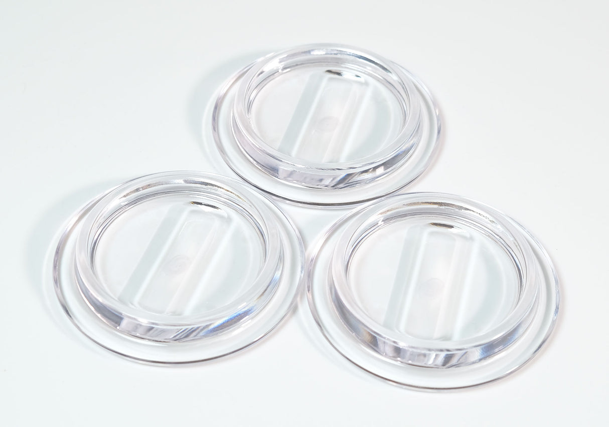 clear piano wheel caster pads