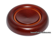 Load image into Gallery viewer, mahogany piano caster cup 837m royal wood