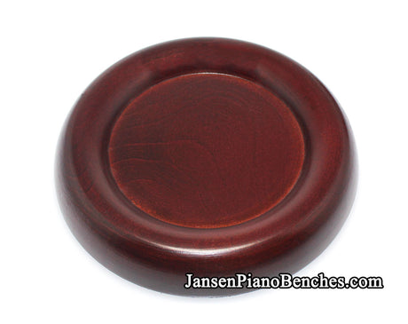 mahogany grand piano caster cup pad 838m