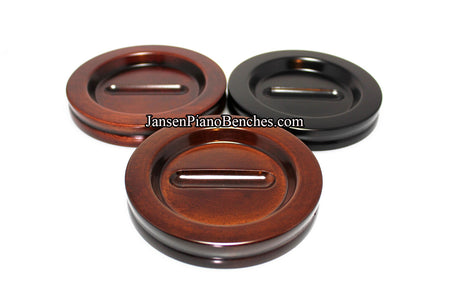 Grand piano caster cups