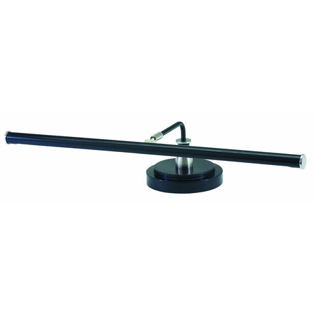House of Troy LED Black Grand Piano Lamp with Nickel Accents PLED101-527