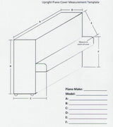Jansen Upright Piano Cover