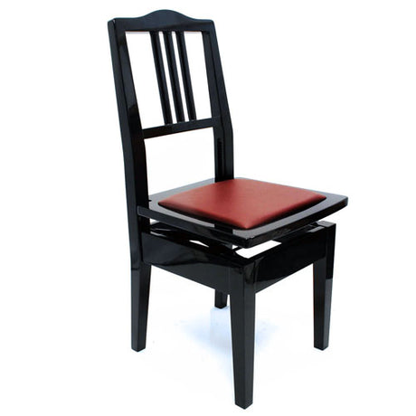 Adjustable Piano Chair Wood Back