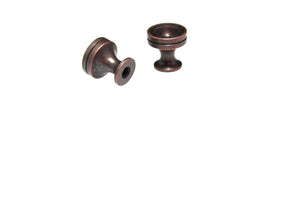 Solid Brass Piano Desk Knobs with Metal Wood Screws - 1 Pair