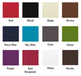 piano bench cushion color options extra padding