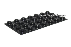 black piano bumpers buttons 