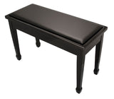 yamaha piano bench black high gloss finish