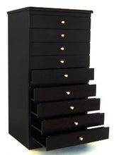 Load image into Gallery viewer, black jansen sheet music storage cabinet