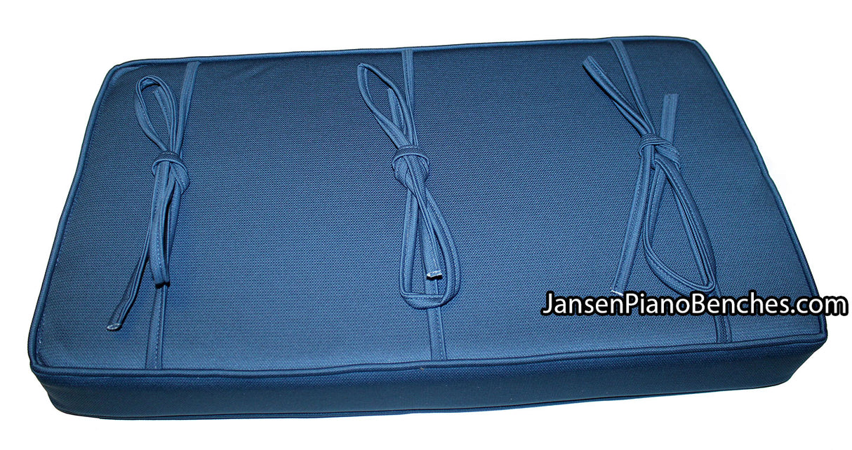 piano bench cushion blue jay kashmere box top pad