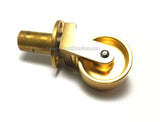 Brass Grand Piano Wheels 1" Width