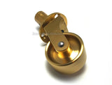 Brass Grand Piano Wheels 1" Width