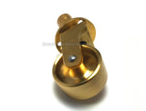 Brass Grand Piano Wheels 1" Width