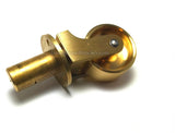 Brass Grand Piano Wheels 1" Width