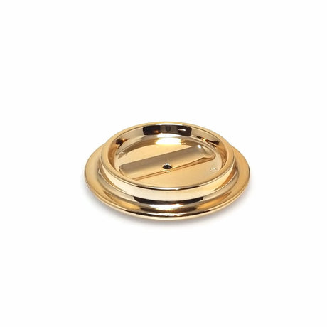 brass piano caster cups lucite by Jansen