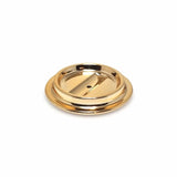 Brass Lucite Piano Caster Cup