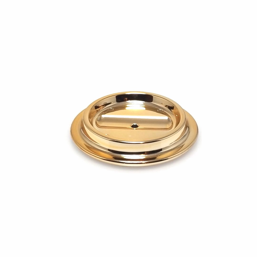 Brass Lucite Piano Caster Cup