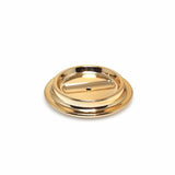Brass Lucite Piano Caster Cup