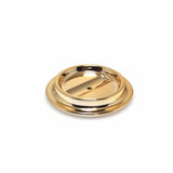 Brass Lucite Piano Caster Cup