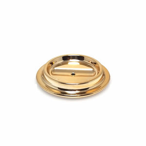 Brass Lucite Piano Caster Cup