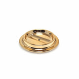 Brass Lucite Piano Caster Cup