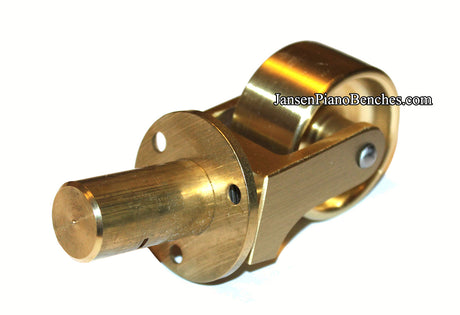 brass grand piano wheel 