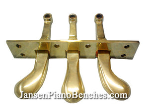 steinway piano pedal replacement solid brass