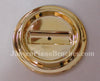 brass lucite piano caster cup
