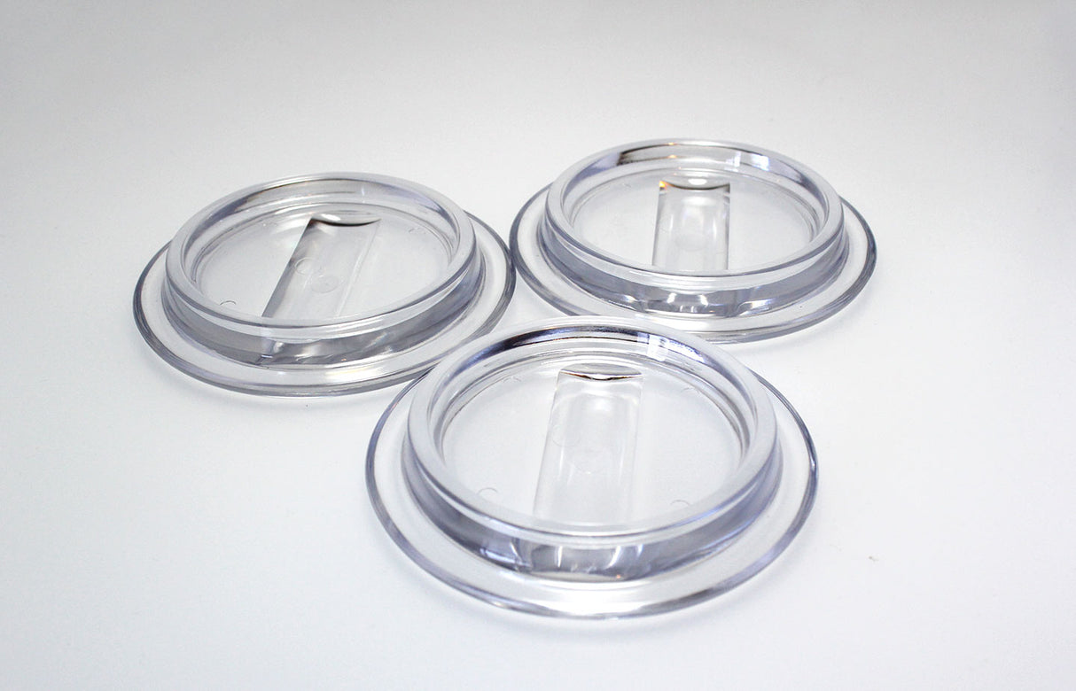 Clear Lucite Piano Caster Cups 4-1/2"