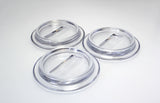 Clear Lucite Piano Caster Cups 4-1/2"