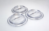 Clear Lucite Piano Caster Cups 4-1/2"