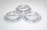 Clear Lucite Piano Caster Cups 4-1/2"