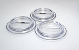 Clear Lucite Piano Caster Cups 4-1/2"