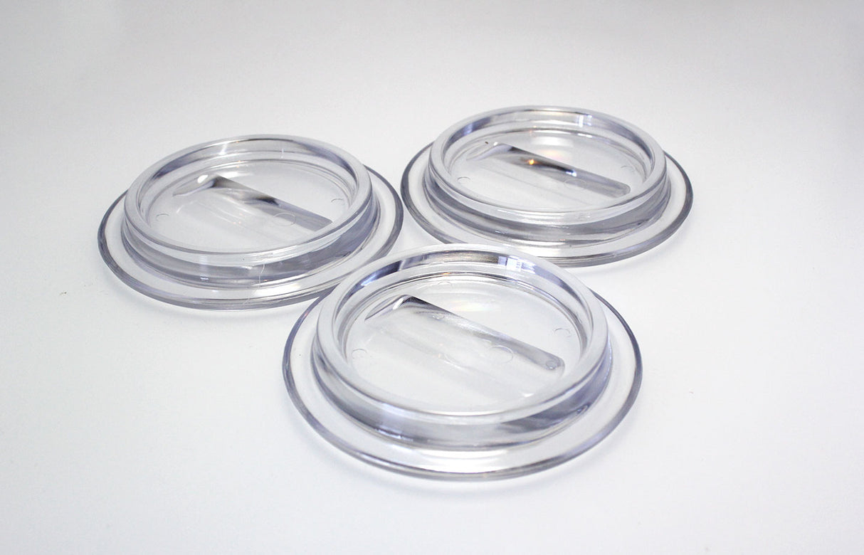 Clear Lucite Piano Caster Cups 4-1/2"