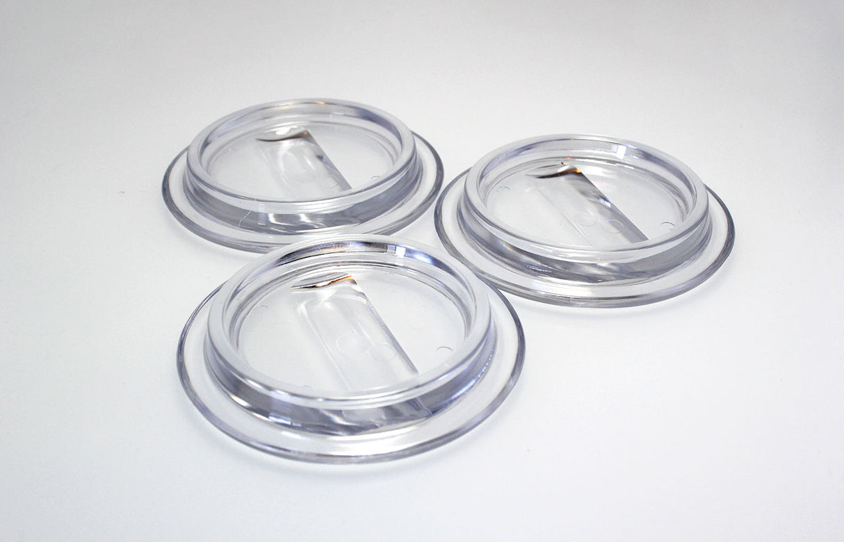 Clear Lucite Piano Caster Cups 4-1/2"
