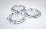 Clear Lucite Piano Caster Cups 4-1/2"