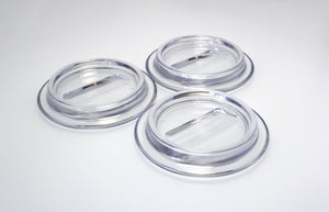 Clear Lucite Piano Caster Cups 4-1/2"