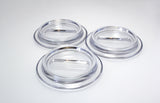 clear piano caster coasters