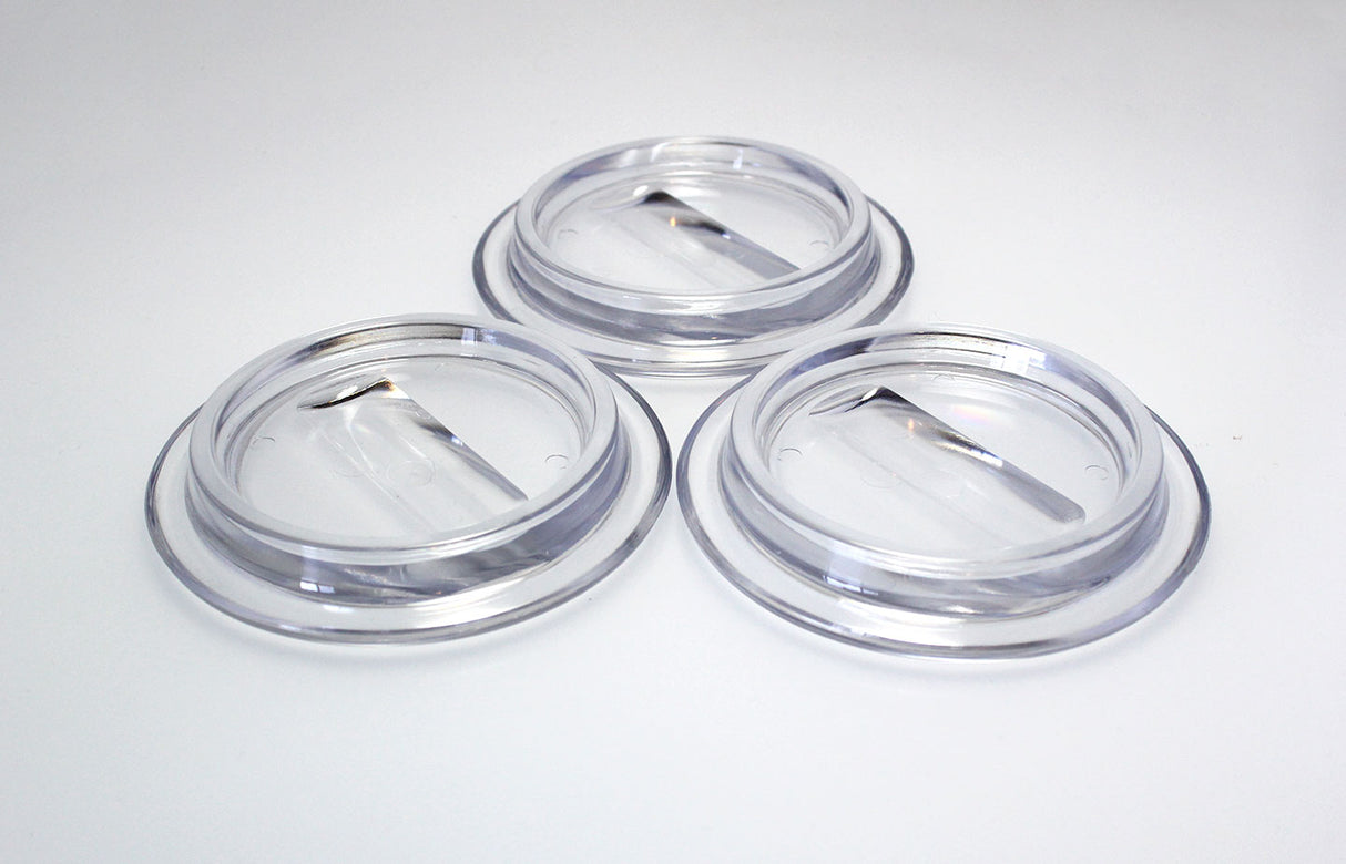 Clear Lucite Piano Caster Cups 4-1/2"