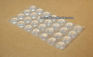 clear piano self-adhesive buttons bumpers sticky