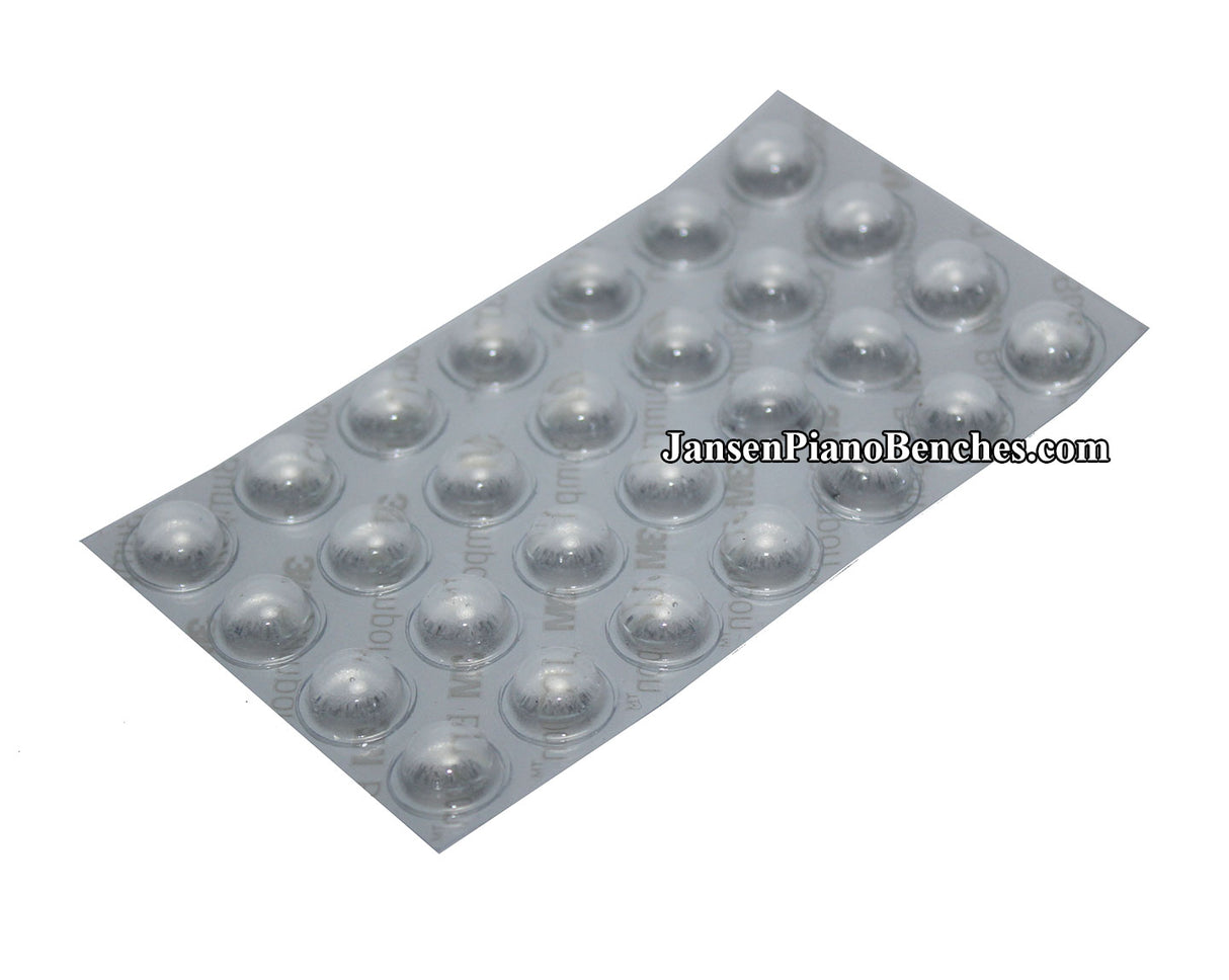 piano clear buttons bumpers adhesive 357