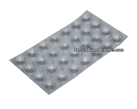 piano clear buttons bumpers adhesive 357
