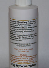 high gloss piano polish by Cory 8 ounces