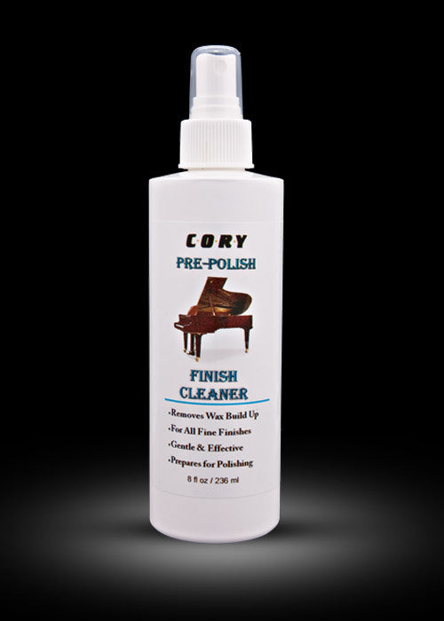 Piano finish cleaner cory pre-polish to remove wax and dirty and prepare for polish