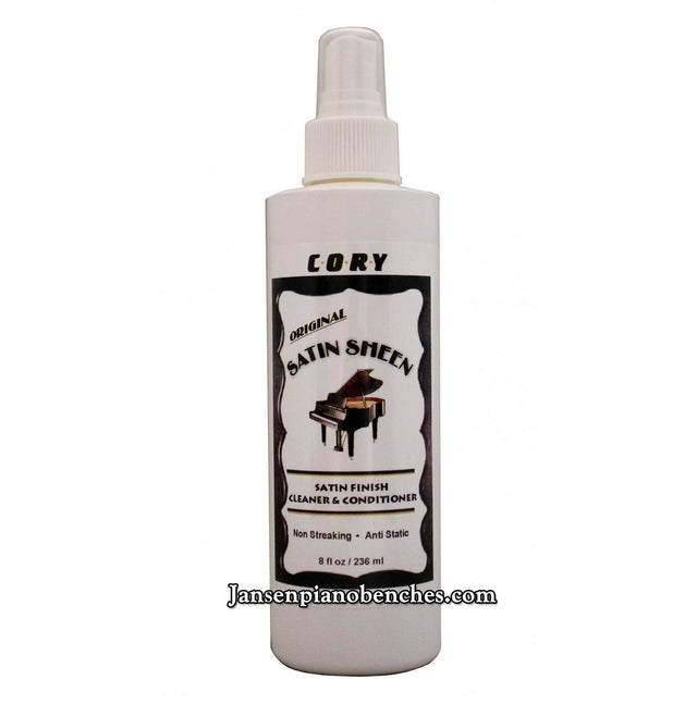 Cory Satin Sheen Piano Polish 8oz Conditioner Cleaner